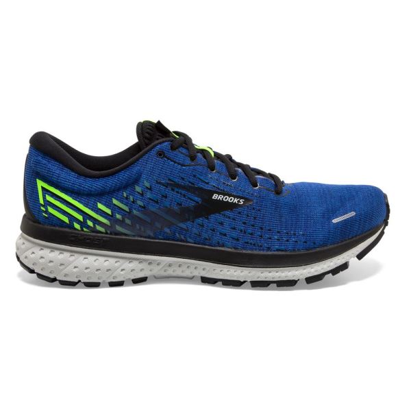 Brooks Ghost 13 Blue/Black/Green Gecko