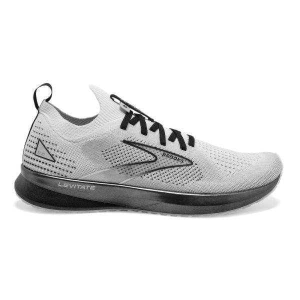 Brooks Levitate StealthFit 5 White/Grey/Black