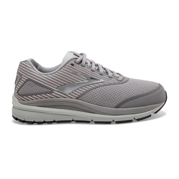 Brooks Addiction Walker Suede Alloy/Oyster/Peach