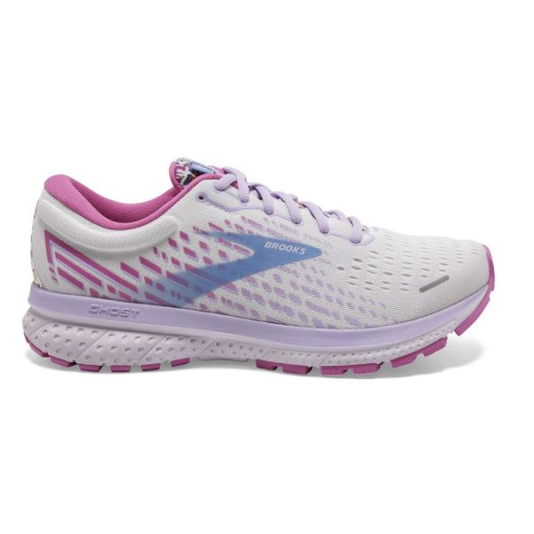 Brooks Ghost 13 White/Lilac/Pink