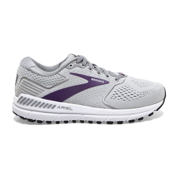 Brooks Ariel 20 Oyster/Alloy/Grape