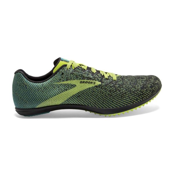 Brooks Mach 19 Spikeless Black/Shoots/Blue Grass