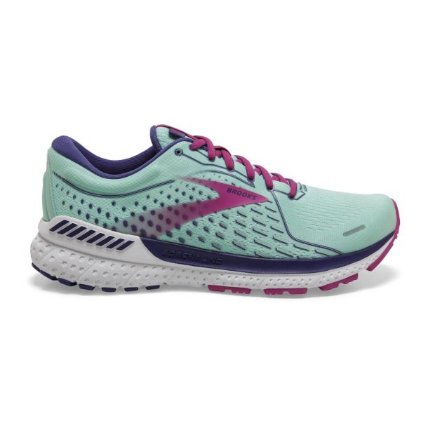 Brooks Adrenaline GTS 21 Yucca/Navy Blue/Fuchsia