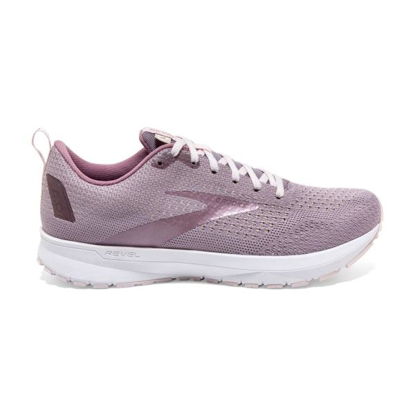 Brooks Revel 4 Almond/Metallic/Primrose