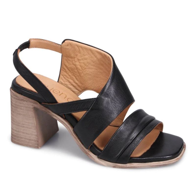 BUENO CANADA OUTLET WOMEN'S JINNY HEELED SANDAL-BLACK
