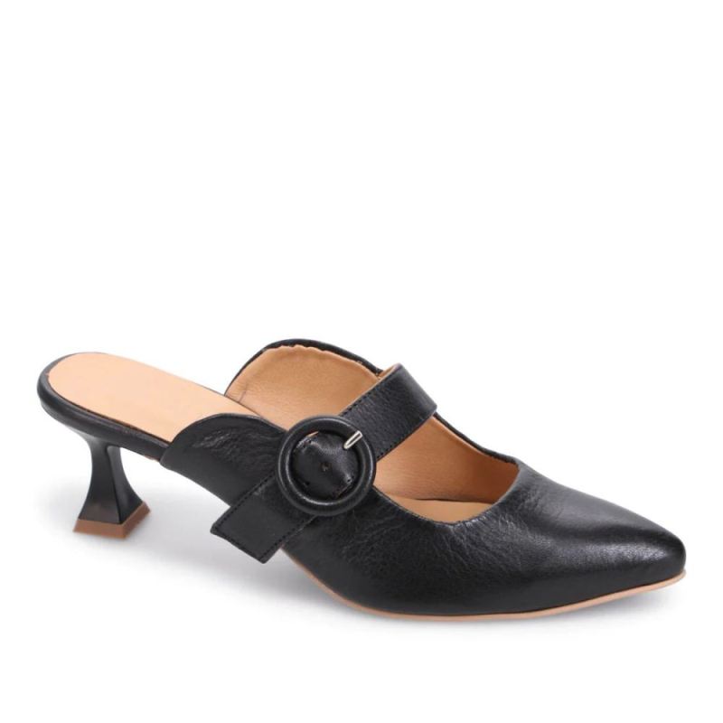 BUENO CANADA OUTLET WOMEN'S VIDA HEELED MULE-BLACK