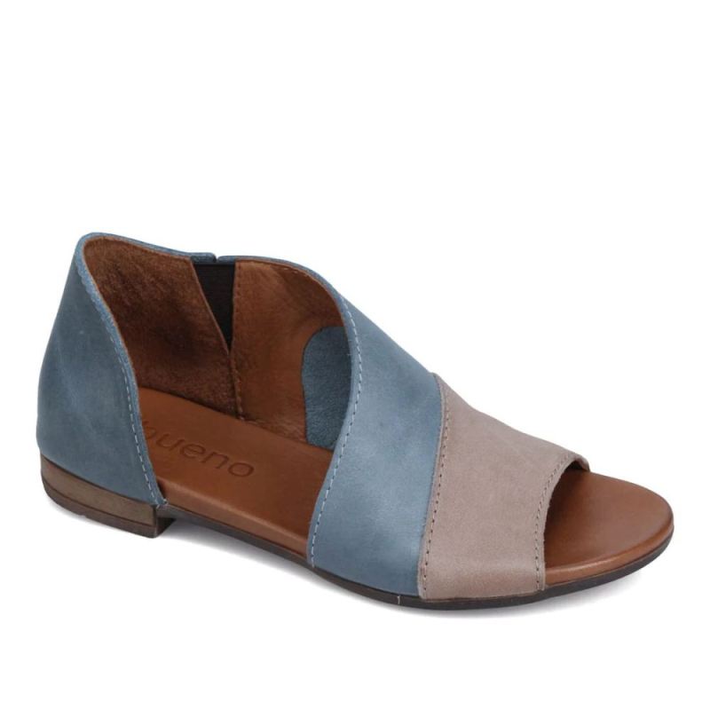 BUENO CANADA OUTLET WOMEN'S TANNER SANDAL (COMBO)-GREY/BLUE