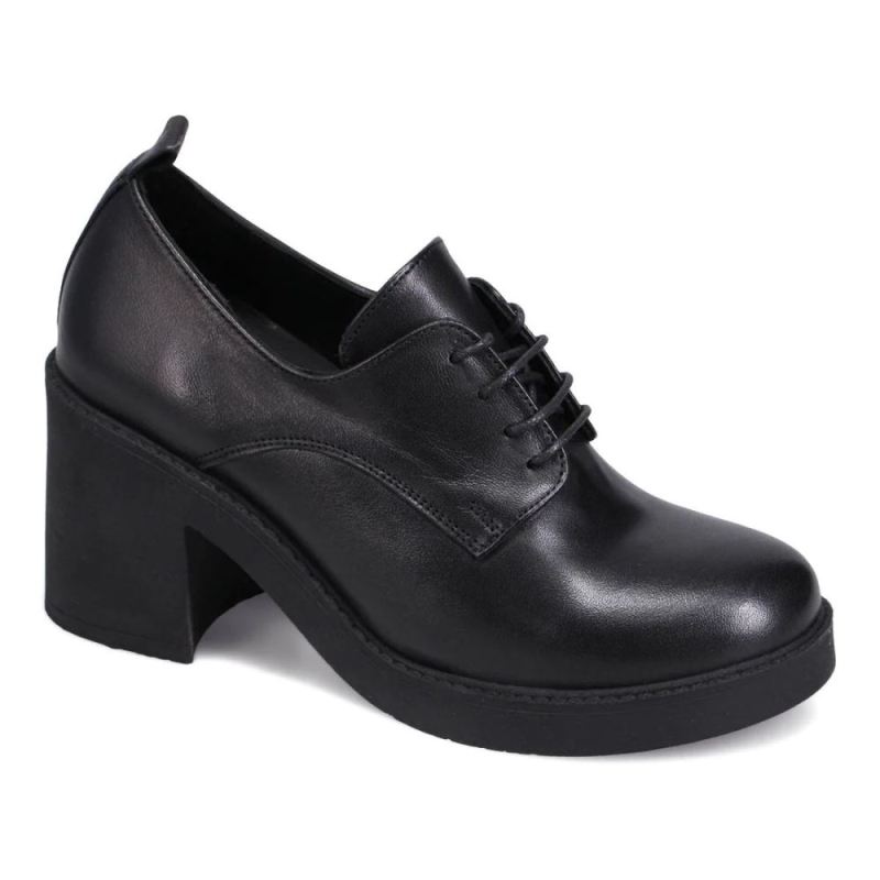 BUENO CANADA OUTLET WOMEN'S MAISEY HEELED OXFORD-BLACK