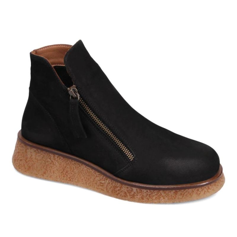 BUENO CANADA OUTLET WOMEN'S PHOENIX BOOT-BLACK NUBUCK