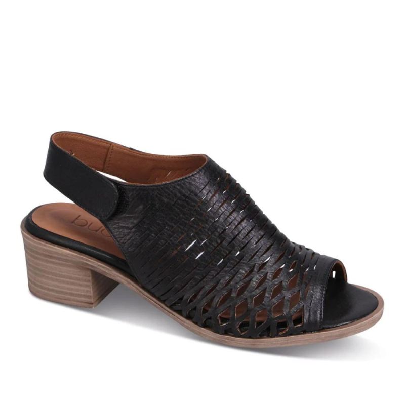 BUENO CANADA OUTLET WOMEN'S OLSEN HEELED SANDAL-BLACK