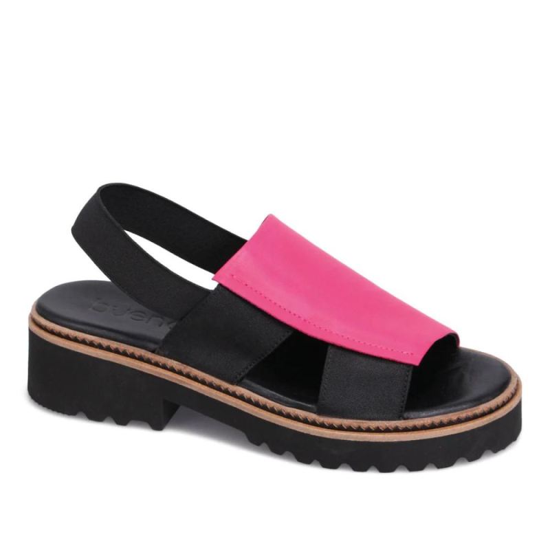BUENO CANADA OUTLET WOMEN'S AMY FLATFORM SANDAL-HOT PINK
