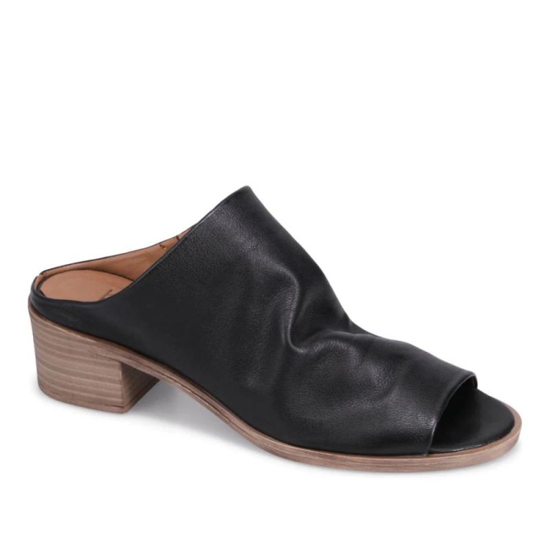 BUENO CANADA OUTLET WOMEN'S OCEAN HEELED MULE-BLACK