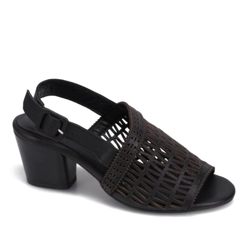 BUENO CANADA OUTLET WOMEN'S CALI HEELED SANDAL-BLACK