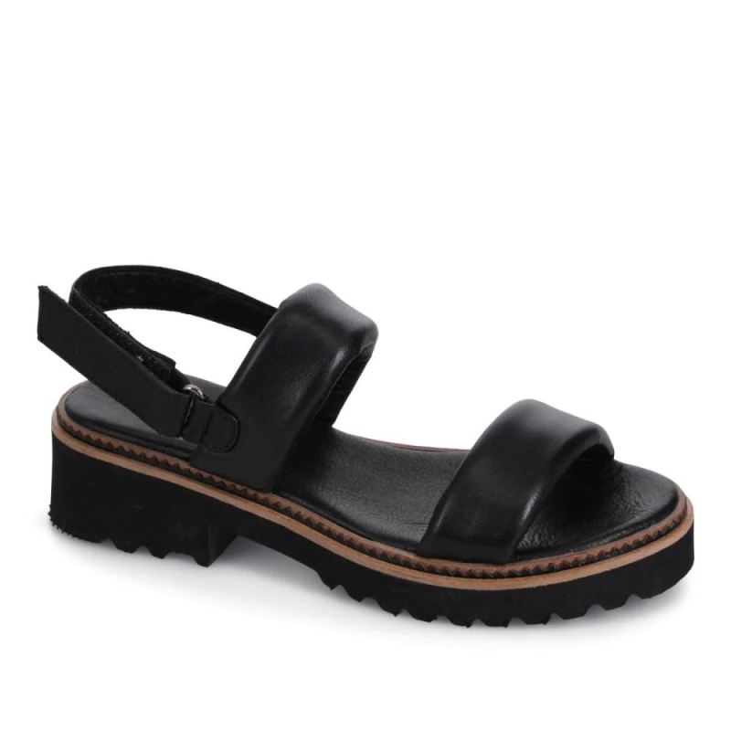 BUENO CANADA OUTLET WOMEN'S AMARI PLATFORM SANDAL-BLACK