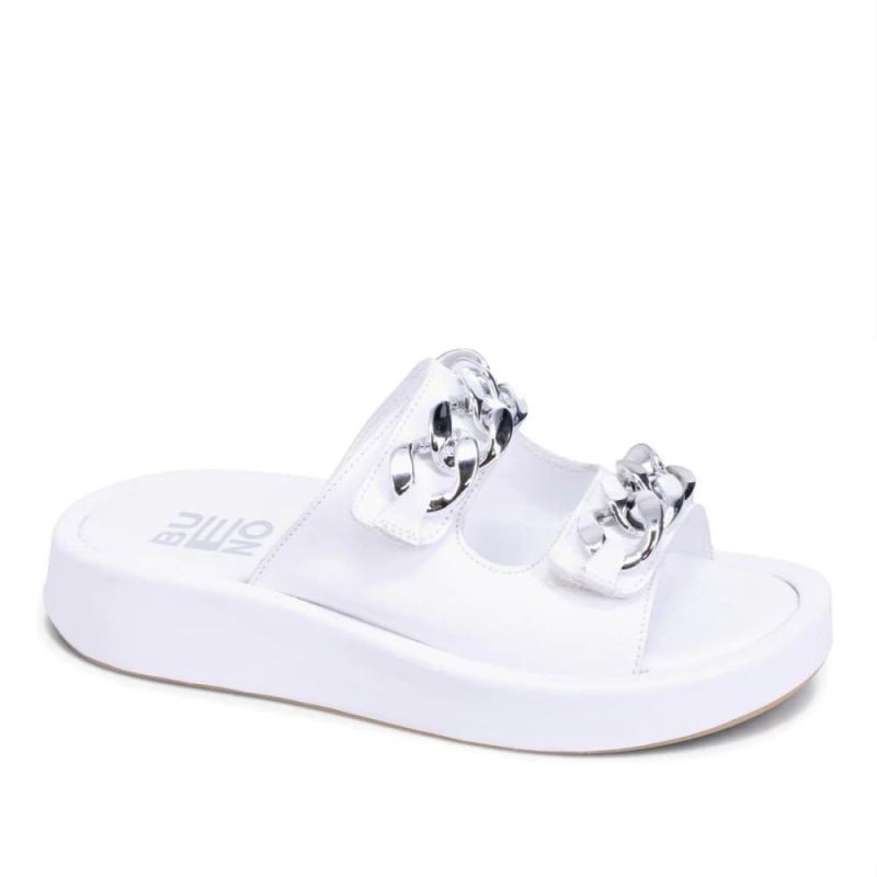 BUENO CANADA OUTLET WOMEN'S HAZEL SANDAL-WHITE
