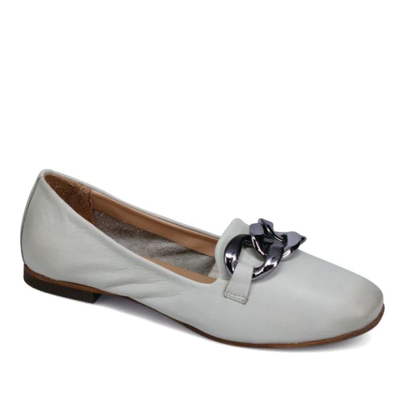 BUENO CANADA OUTLET WOMEN'S ASPEN FLAT-TUSK/PEWTER