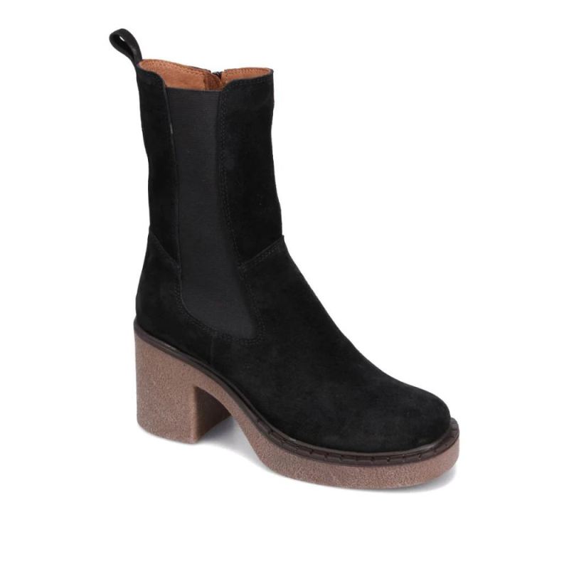 BUENO CANADA OUTLET WOMEN'S HARTFUL HEELED CHELSEA BOOT-BLACK