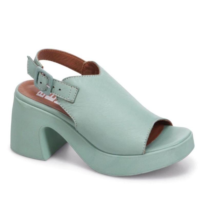BUENO CANADA OUTLET WOMEN'S ELANA HEELED SANDAL-LIGHT TURQUIOSE