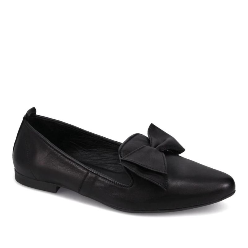 BUENO CANADA OUTLET WOMEN'S ILYANNA FLAT-BLACK LEATHER