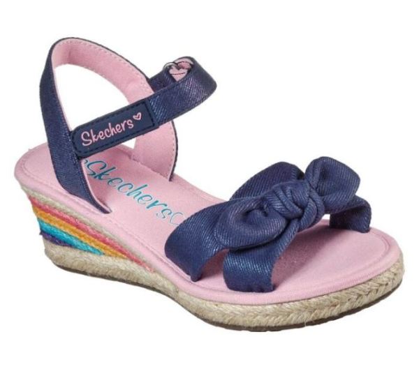 Skechers Girls' Tikis - Shimmer Bows