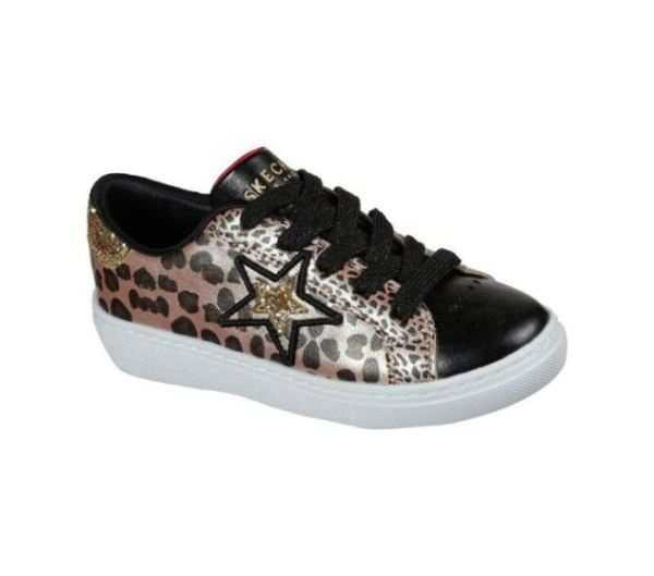 Skechers Girls' Goldie - Leopard Remix