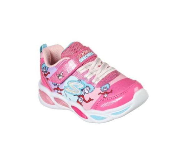 Skechers Girls' Dr. Seuss: Shimmer Beams - Funtime With Things