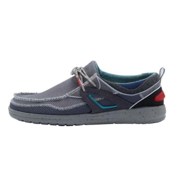 Hey Dude Shoes Men's Wally Storm Dark Grey