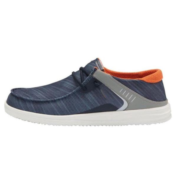 Hey Dude Shoes Men's Wally Frontier Deep Sea