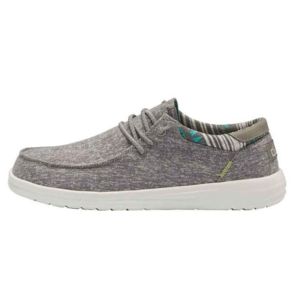 Hey Dude Shoes Men's Paul Chambray Grey