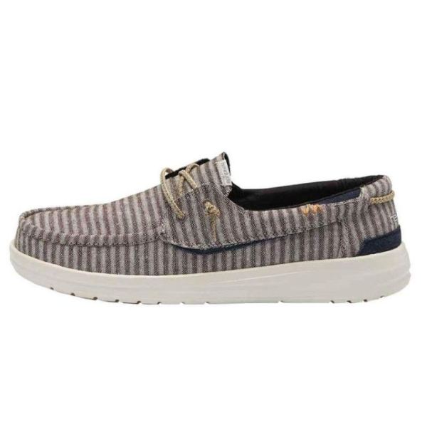 Hey Dude Shoes Men's Welsh Stripes Tobacco