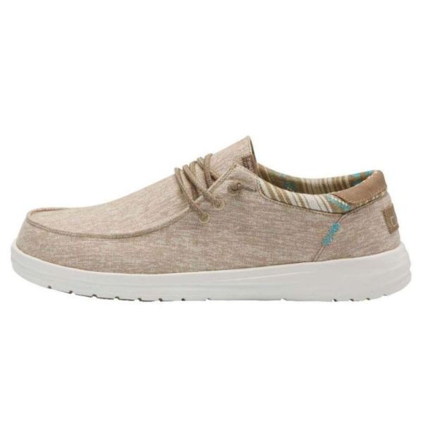 Hey Dude Shoes Men's Paul Chambray Beige