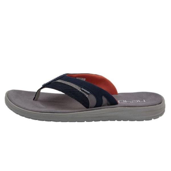 Hey Dude Shoes Men's Flinn Sox Navy