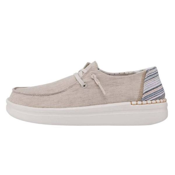 Women's Hey Dude Shoes Wendy Rise Beige