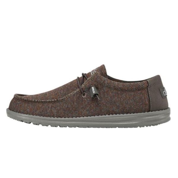 Hey Dude Shoes Men's Wally Sox Multi Taupe Orange