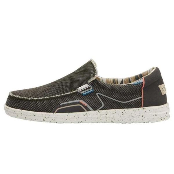 Hey Dude Shoes Men's Mikka Hawk Vetiver Green