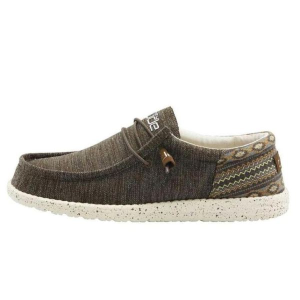 Hey Dude Shoes Men's Wally Canvas Brown Aztec [SkYWx0EqCH0] - CA$71.99 ...