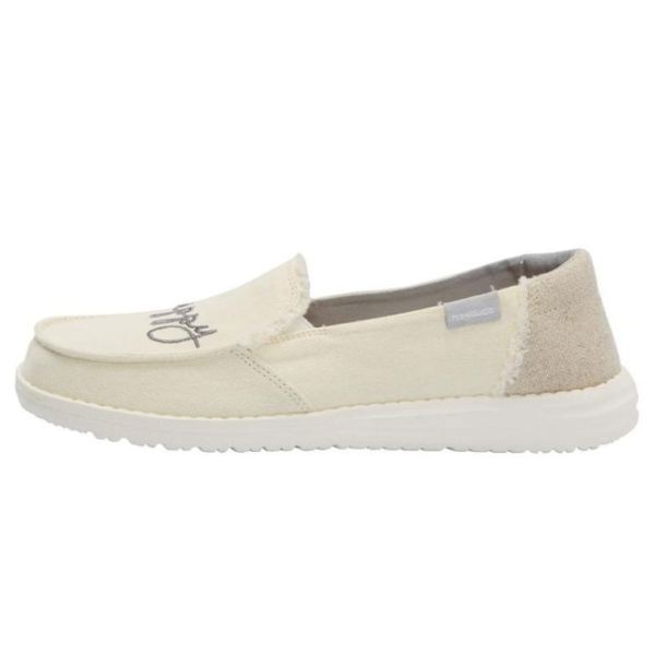 Women's Hey Dude Shoes Lena Natural Natural Turtledove
