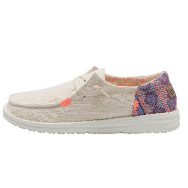 Women's Hey Dude Shoes Wendy Boho Pink Beige