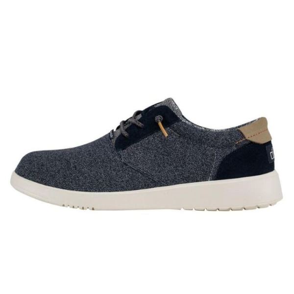Hey Dude Shoes Men's Hugo Stretch Navy