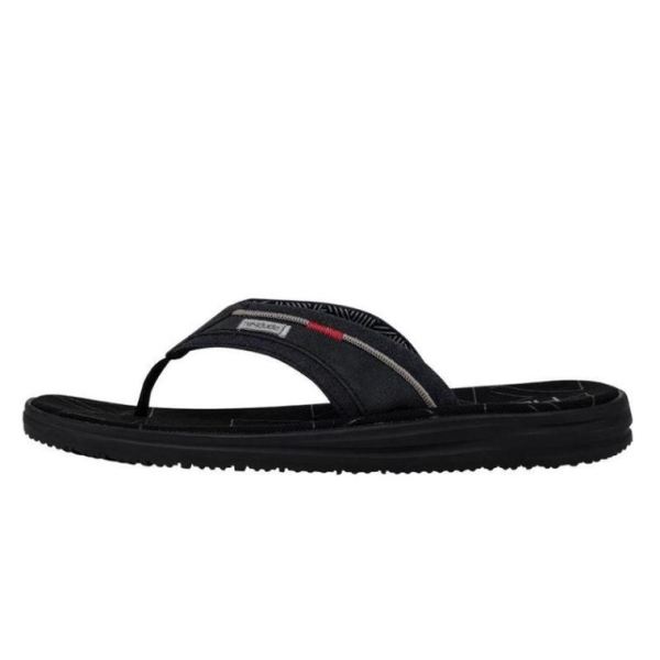 Hey Dude Shoes Men's Sami Free Black