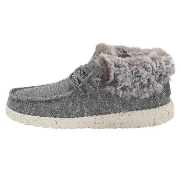 Hey Dude Shoes Girls Britt Youth Grey