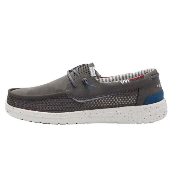 Hey Dude Shoes Men's Welsh Grip Dark Grey