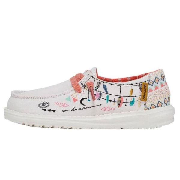 Hey Dude Shoes Girls Wendy Youth Doodle Boho