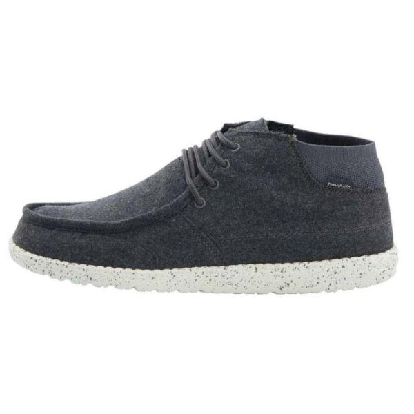 Hey Dude Shoes Men's Wayne L Charcoal