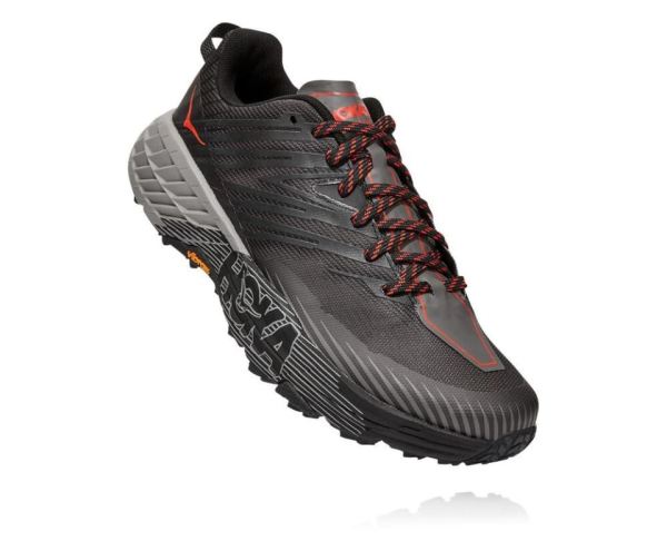 HOKA ONE ONE Speedgoat 4 for Men Dark Gull Grey / Anthracite