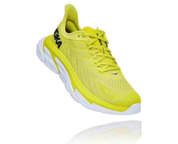 HOKA ONE ONE Clifton Edge for Men Citrus / White