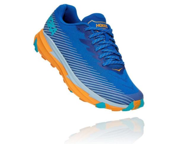 HOKA ONE ONE Torrent 2 for Men Turkish Sea / Saffron