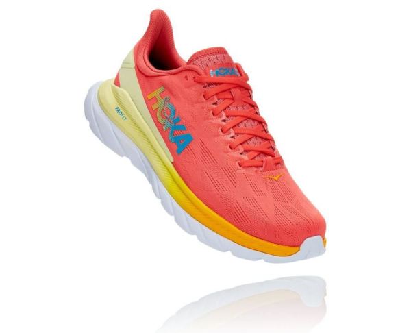 Mach 4 Running Shoe Hot Coral / Saffron