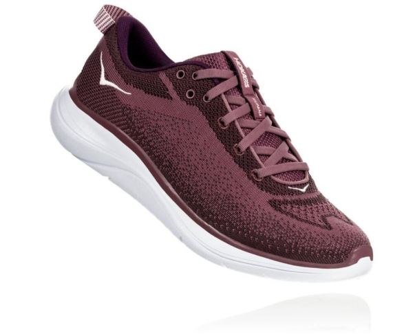 HOKA ONE ONE Hupana Flow for Women Rose Brown / Deep Mahogany