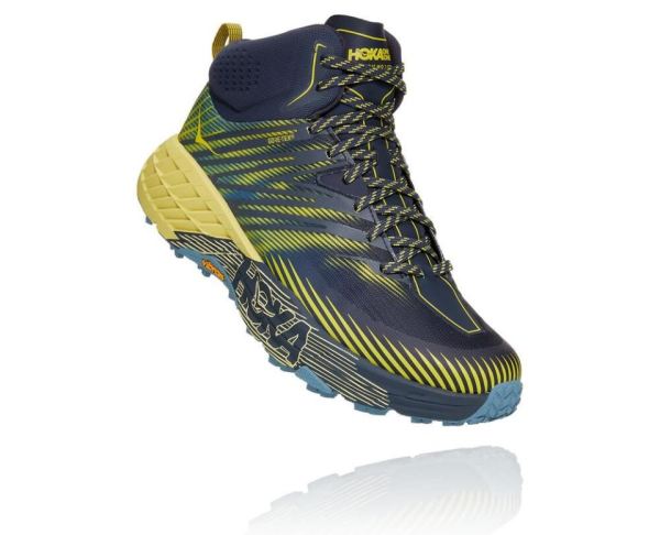 HOKA ONE ONE Speedgoat Mid GORE-TEX 2 for Men Ombre Blue / Blue Sheen
